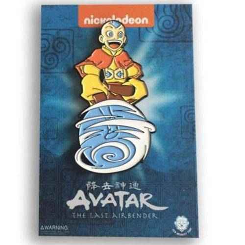 Zen Monkey: Aang On Air Scooter - Avatar: The Last Airbender Pin Hover Image