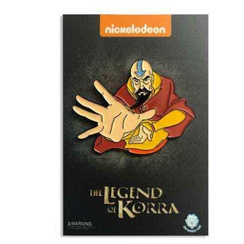 Zen Monkey: Airbending Tenzin - The Legend of Korra Enamel Pin Hover Image