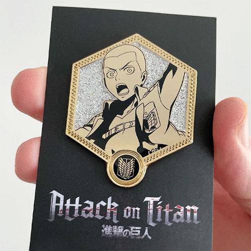 Zen Monkey Attack on Titan Golden Series - 1st Edition Enamel Pin - Select Figure(s) - Collectors World Toys