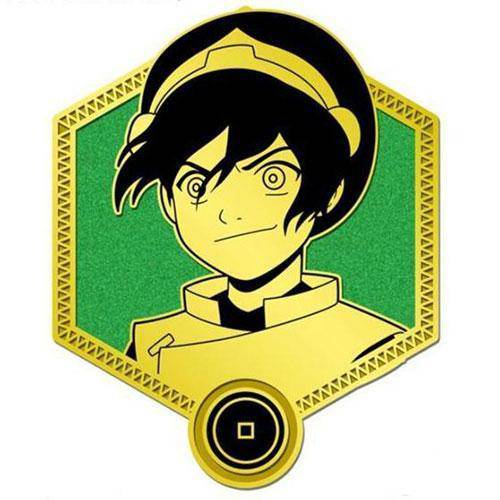 Zen Monkey - Avatar: The Last Airbender Enamel Gold Series Pin - Select Figure(s) Toph