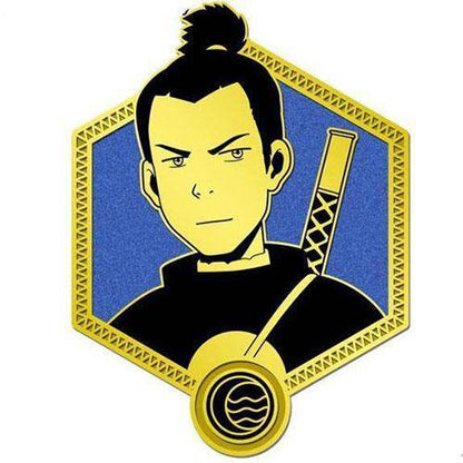 Zen Monkey - Avatar: The Last Airbender Enamel Gold Series Pin - Select Figure(s) Sokka
