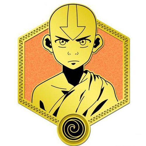 Zen Monkey - Avatar: The Last Airbender Enamel Gold Series Pin - Select Figure(s) - Collectors World Toys Hover Image