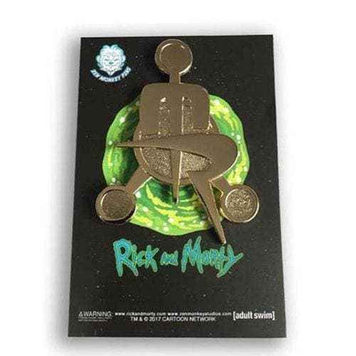Zen Monkey: Council of Morty's Emblem - Rick and Morty Enamel Pin Hover Image