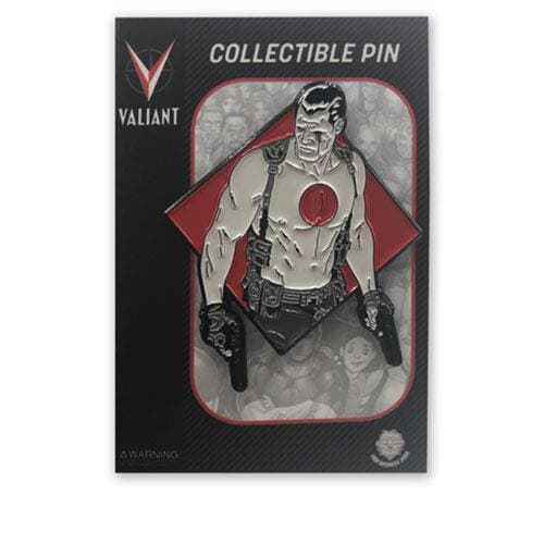 Zen Monkey: Diamond Bloodshot - Valiant Comics Collectible Pin Hover Image