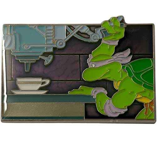 Zen Monkey: Donatello Does Machines - Teenage Mutant Ninja Turtles Enamel Pin Hover Image