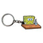 Zen Monkey: Existential Crisis - Spongebob Squarepants Keychain