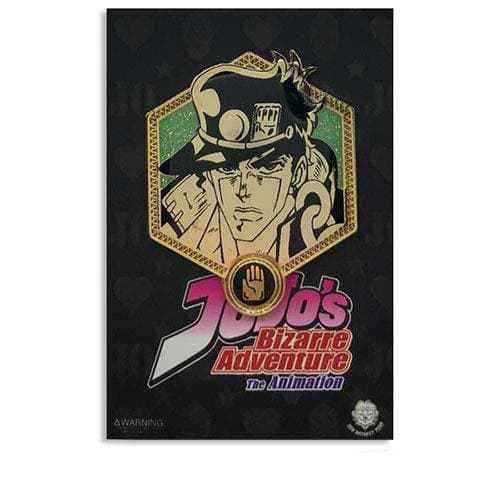 Zen Monkey: Gold Jotaro Kujo (Gold JoJo Collection) - JoJo's Bizarre Adventure Enamel Pin Hover Image