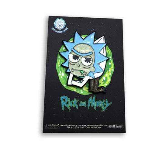 Zen Monkey: Hanging Lil' Rick - Rick and Morty Enamel Pin Main image
