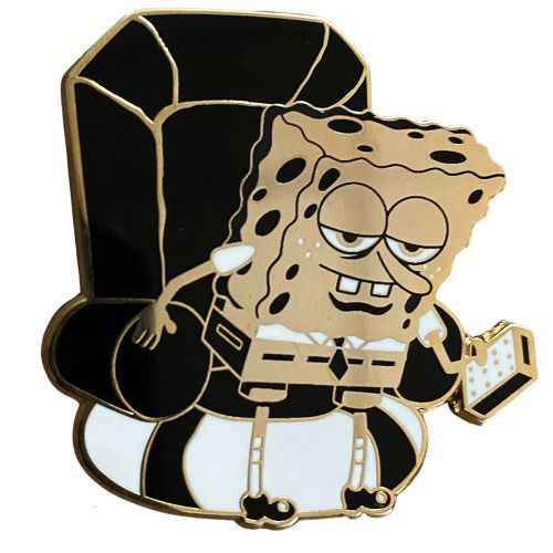 Zen Monkey: Ight Imma Head Out (ZMS 10th Anniversary) - Spongebob Squarepants Pin Main image