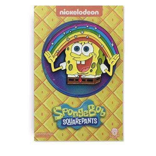 Zen Monkey: Imagination! (SpongeBob Meme Collection) - Spongebob Squarepants Pin Hover Image