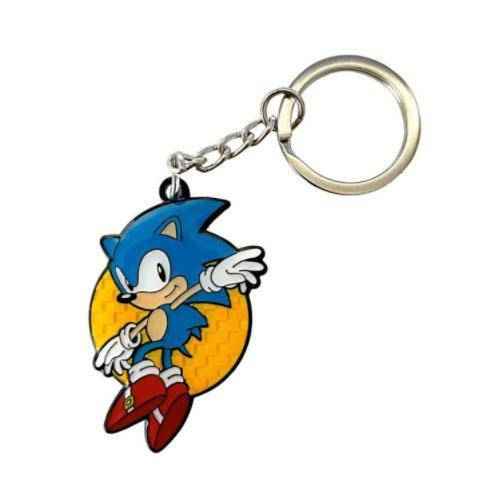 Zen Monkey: Leaping Sonic (Keychain Ver.) - Sonic the Hedgehog Keychain Main image