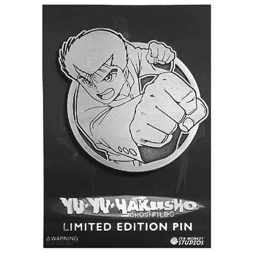Zen Monkey: Limited Edition Emblem: Yusuke Urameshi - Yu Yu Hakusho Enamel Pin Hover Image