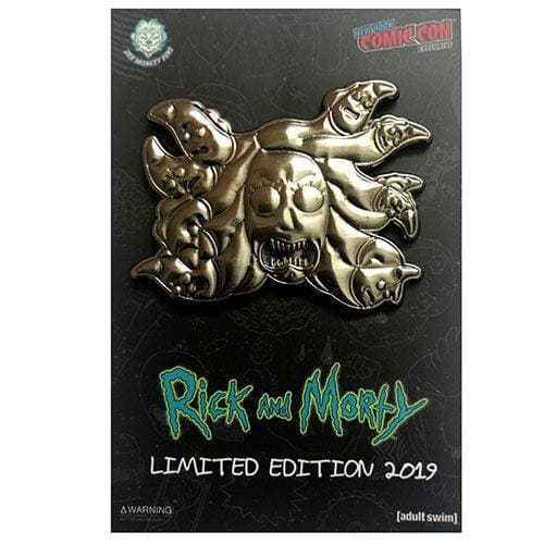 Zen Monkey: *LIMITED Edition* Medusa Beth (NYCC 2019) - Rick and Morty Enamel Pin Main image
