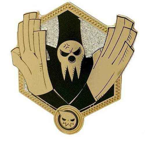 Zen Monkey: Lord Death (Gold Soul Eater Collection) - Soul Eater Enamel Pin Hover Image