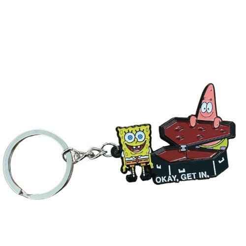 Zen Monkey: Okay", " Get In - Spongebob Squarepants Keychain Hover Image