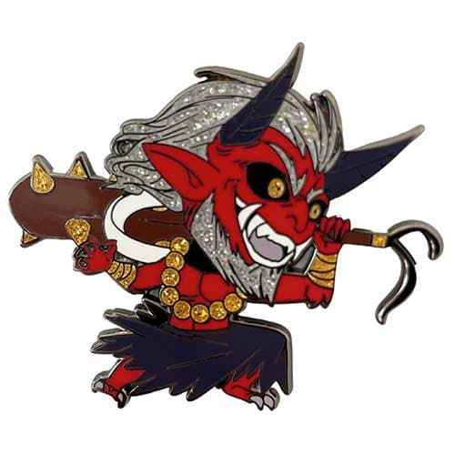 Zen Monkey: Oni Demon - 1st Edition ZMS Original Enamel Pin Hover Image