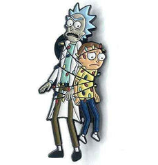 Zen Monkey: Rick and Morty Tangled in Lights - Rick and Morty Enamel Pin