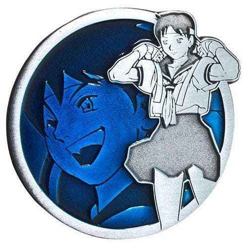 Zen Monkey: Sakura - Portrait Series - Street Fighter Enamel Pin Hover Image