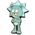 Zen Monkey: SEASON 4 EPISODE 1 Teddy Rick - Rick and Morty Enamel Pin