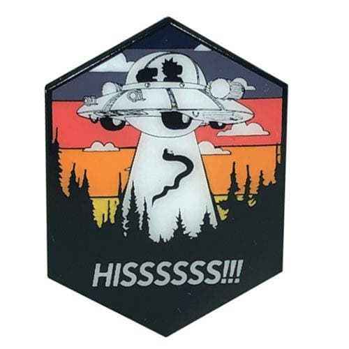 Zen Monkey: Snake Abduction(SEASON 4 EPISODE 5) - Rick and Morty Enamel Pin Hover Image