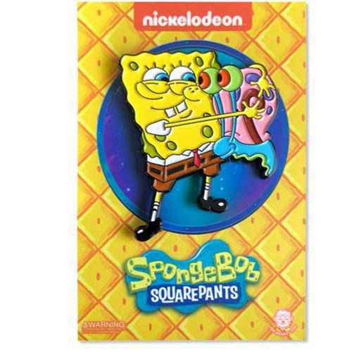 Zen Monkey: SpongeBob and Gary - Spongebob Squarepants Pin Hover Image