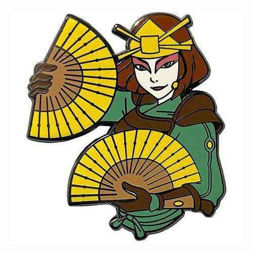 Zen Monkey: Suki and Her Fans - Avatar: The Last Airbender Enamel Pin Hover Image