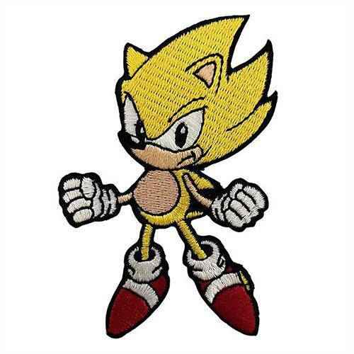 Zen Monkey: Super Sonic - Sonic The Hedgehog Patch Hover Image