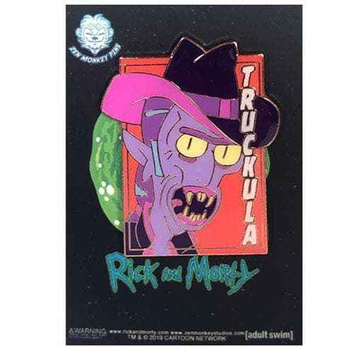 Zen Monkey: Truckula: Pastel Series(SEASON 4 EPISODE 3) - Rick and Morty Enamel Pin Hover Image
