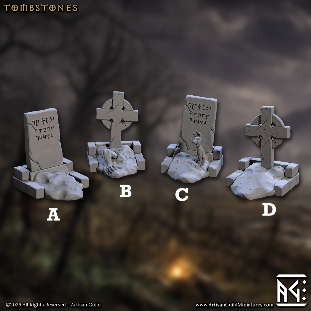 Zombie Tombstones (Scatter Terrain) Main image