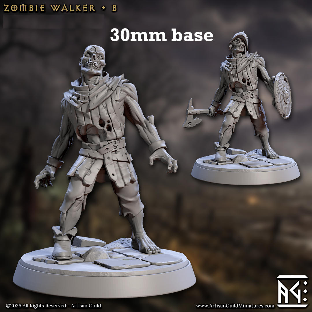 Zombie Walker: Sculpt B (Male Zombie) Main image