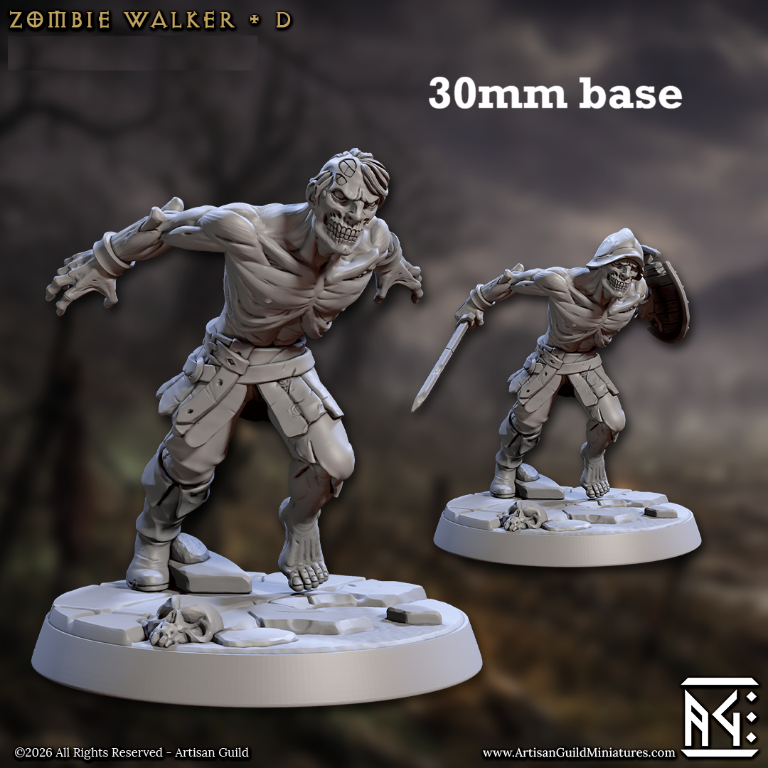 Zombie Walker: Sculpt D (Male Zombie) Main image